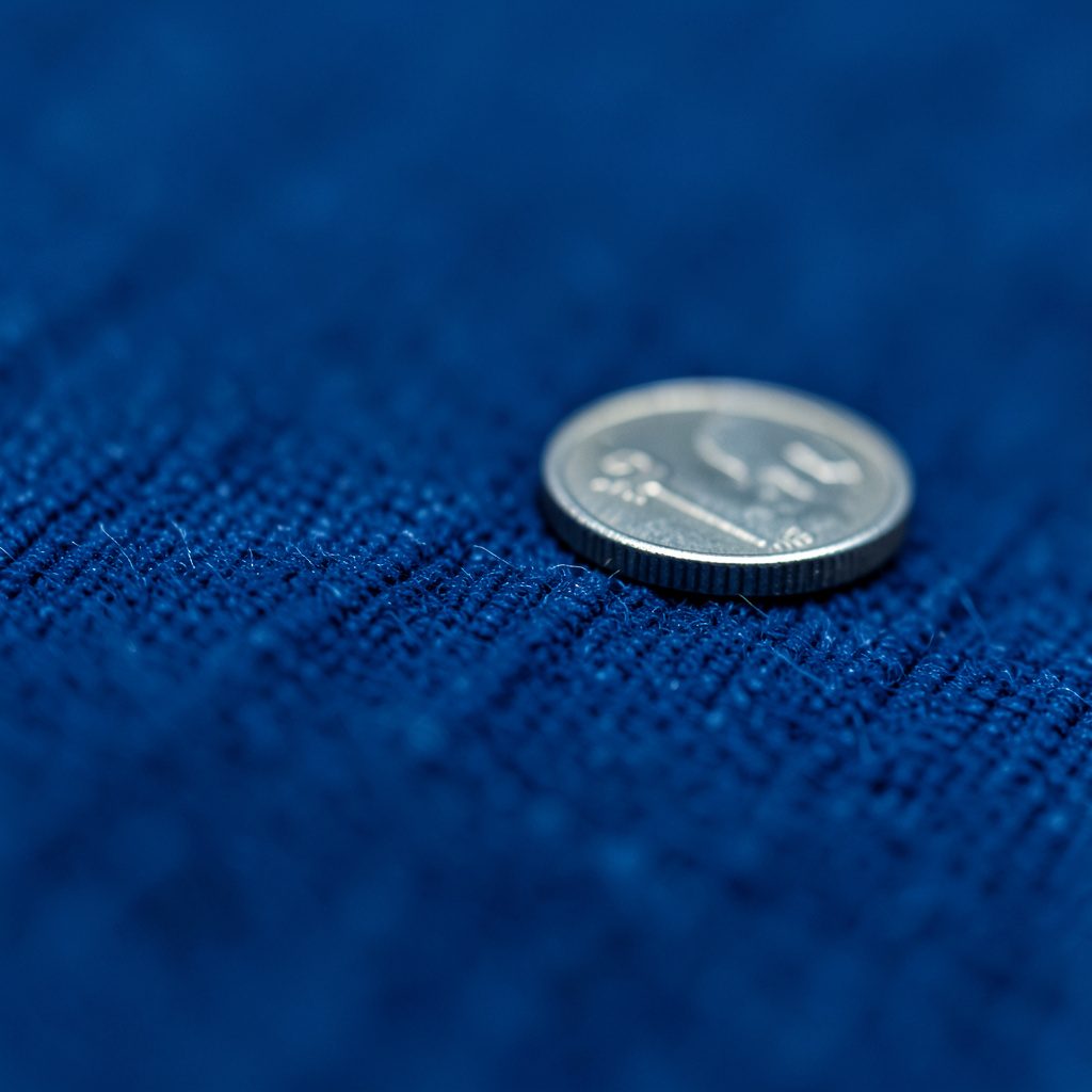 Close-up of textured surface with warm tones suggesting savings and value